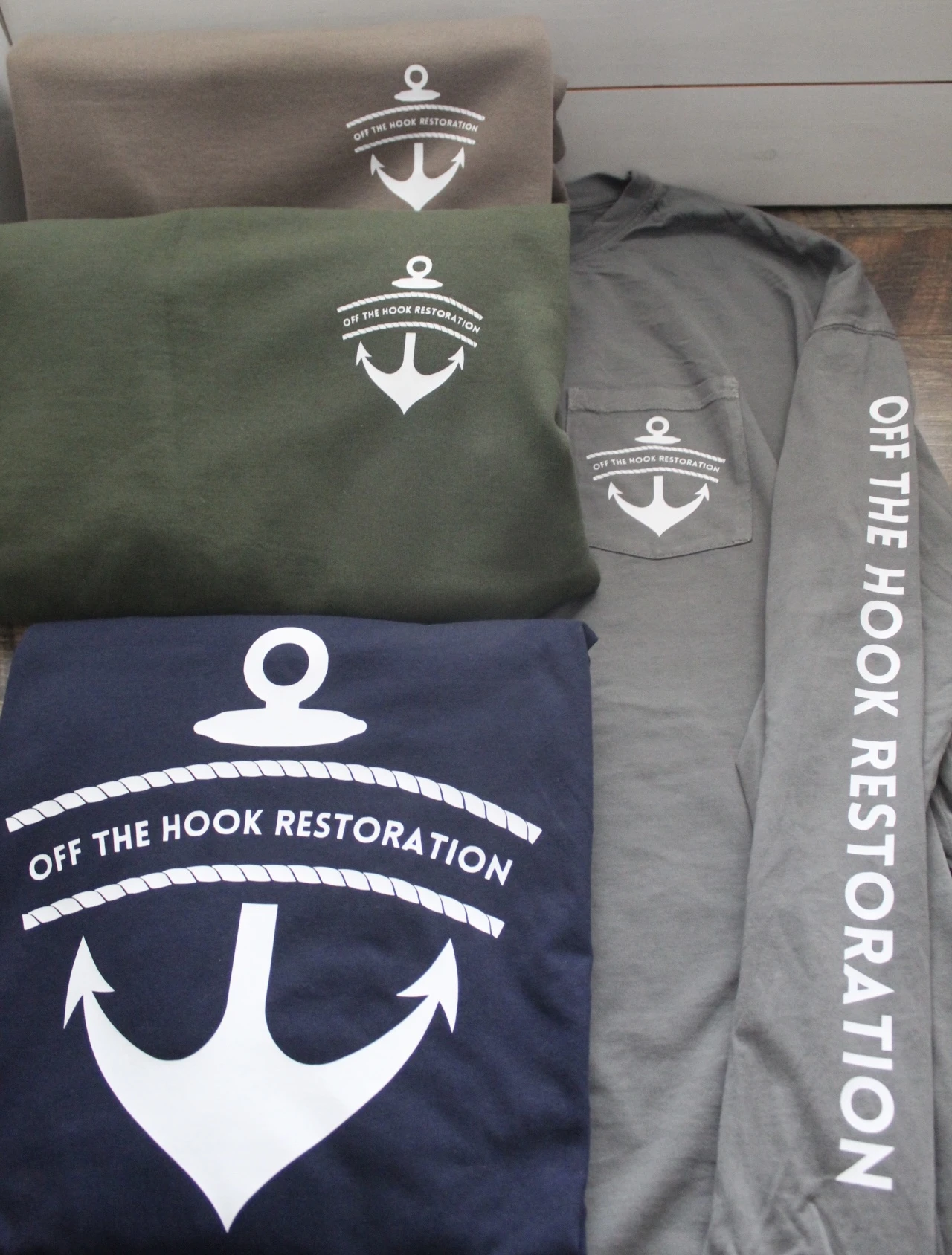 Off the Hook Restoration Custom Merchandise